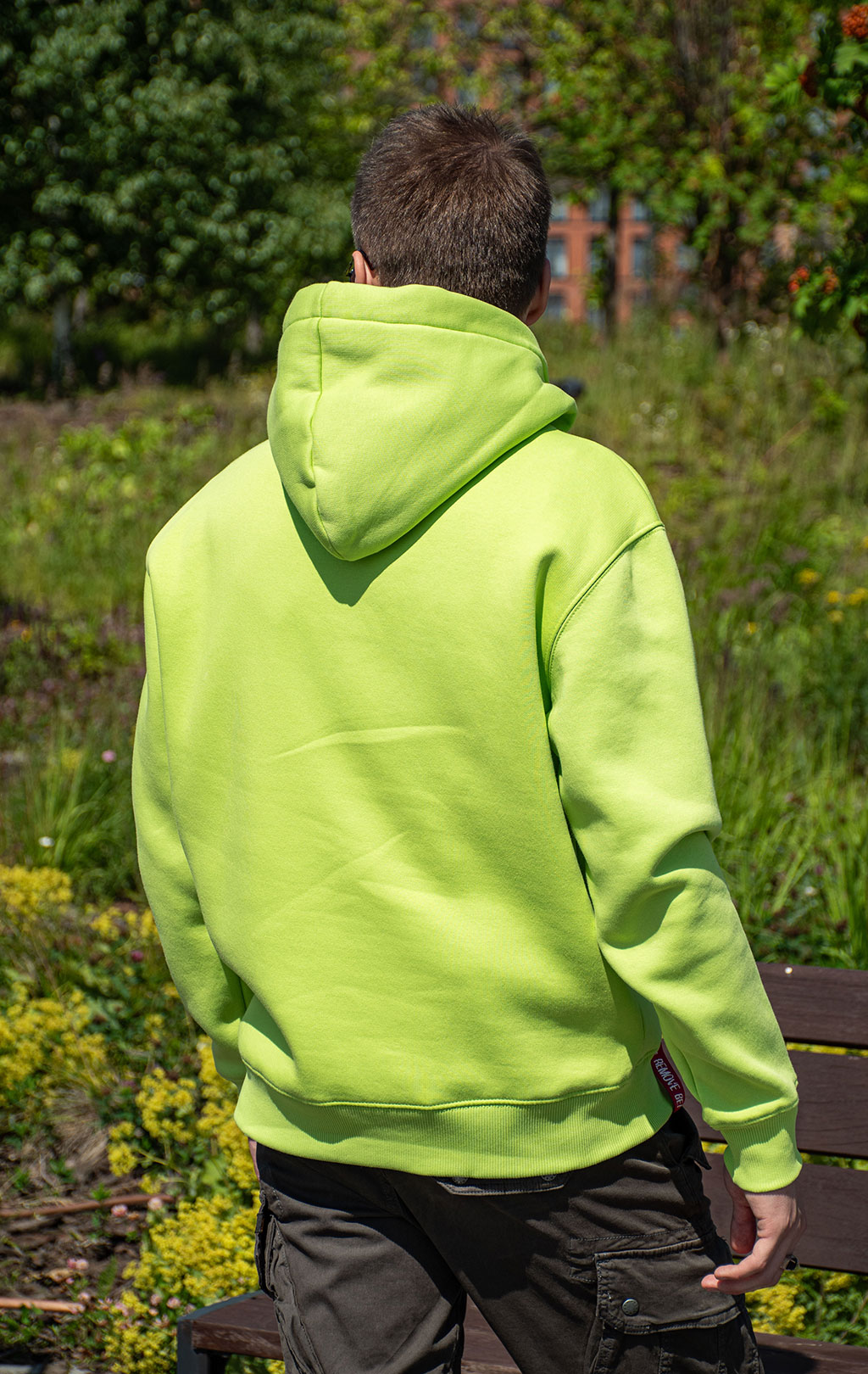 Толстовка ALPHA INDUSTRIES BASIC HOODY hornet green 