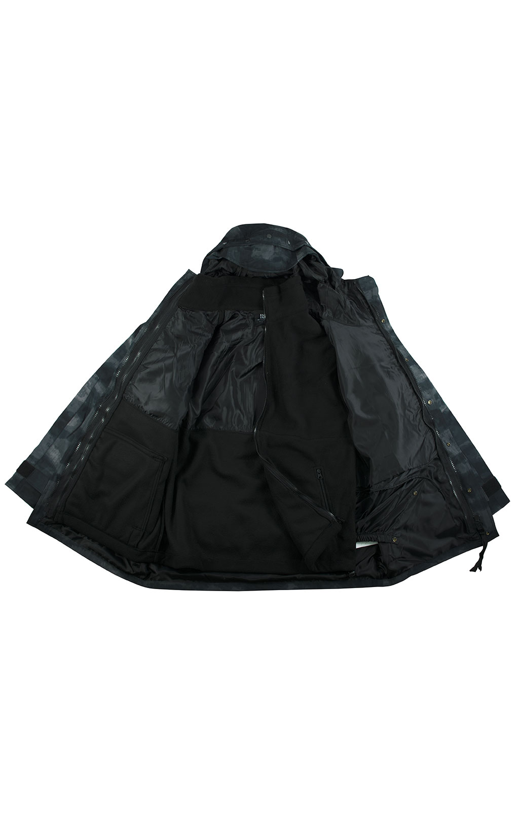 Куртка дождевая Fostex нейлон с подстёжкой флис camo CQB 