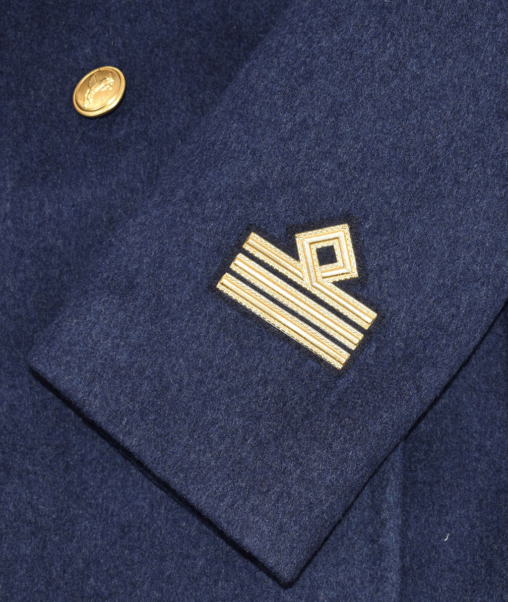 Шинель Aeronautica Militare сукно navy Италия