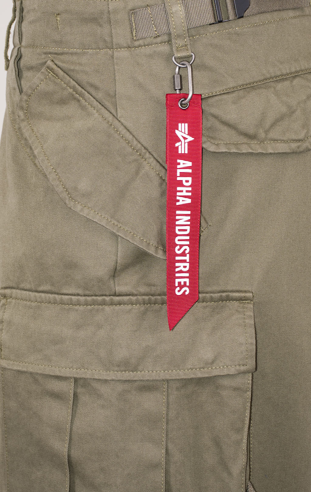 Брюки-карго парашюты ALPHA INDUSTRIES M-65 PANT плотные SS 24 m OG-107 green 