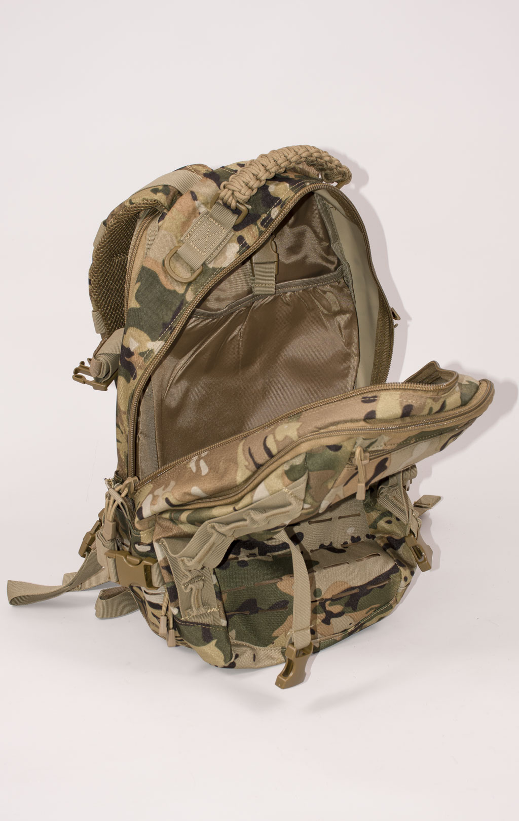 Рюкзак тактический 30L front laser cut, paracord multicam BS-544 Китай