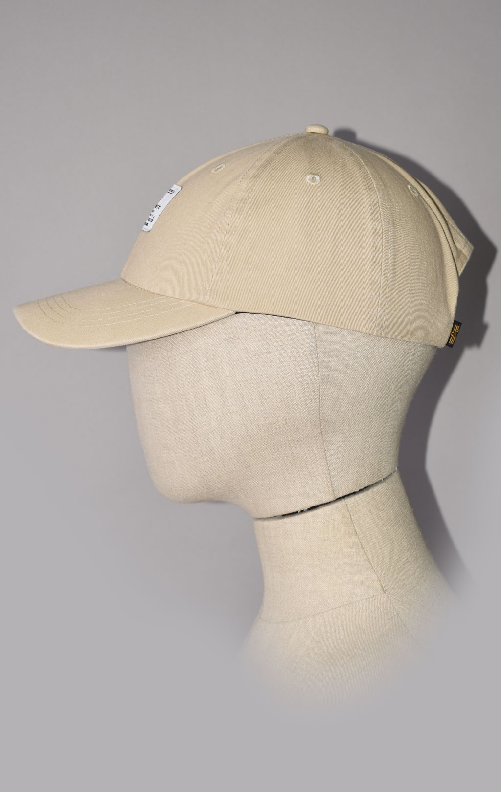 Бейсболка ALPHA INDUSTRIES BATTLEWASH CAP SS 23 vintage khaki 