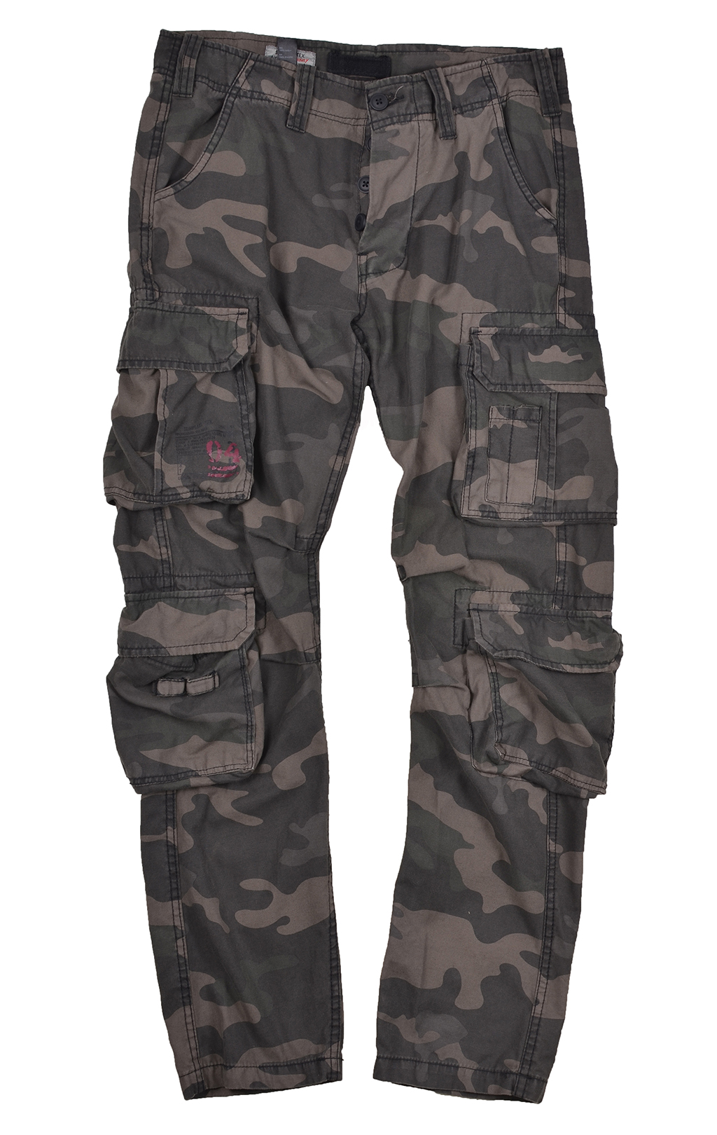 Брюки-карго Surplus AIRBORNE SLIMMY camo black 