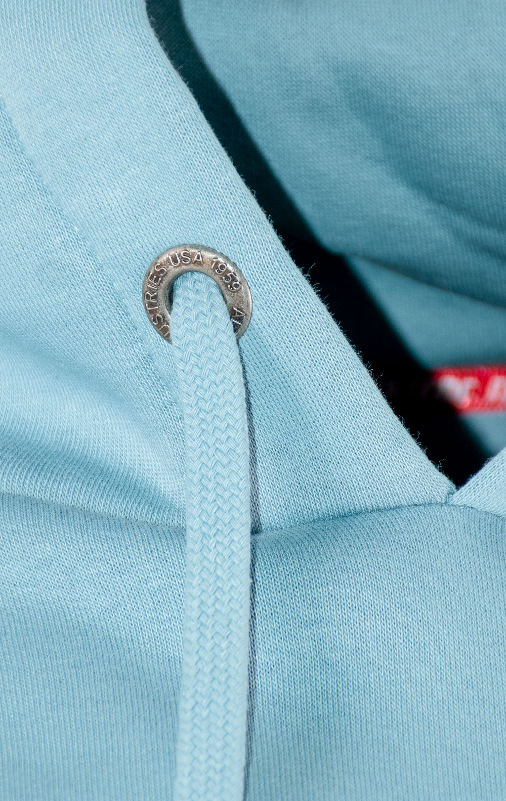 Толстовка ALPHA INDUSTRIES BACK PRINT HOODY greyblue 