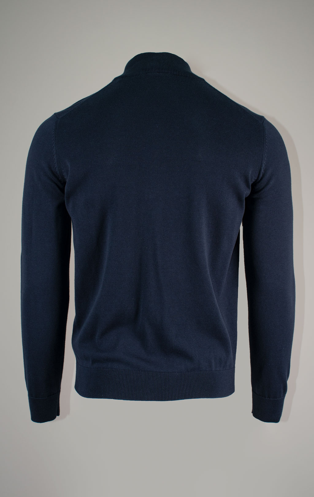 Свитер на молнии AERONAUTICA MILITARE FW 25/26/BL blue navy (MA 1580) 