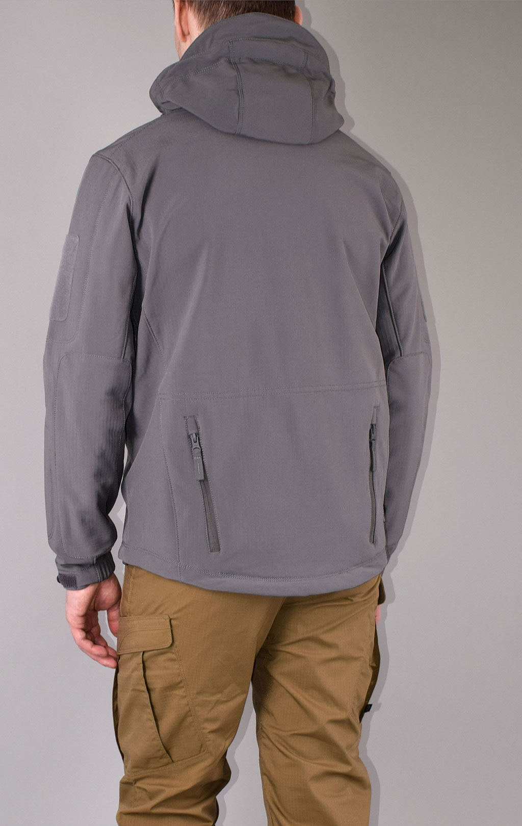 Куртка тактическая softshell Pentagon мембрана ARTAXES Soft Shell grey wolf 08011 