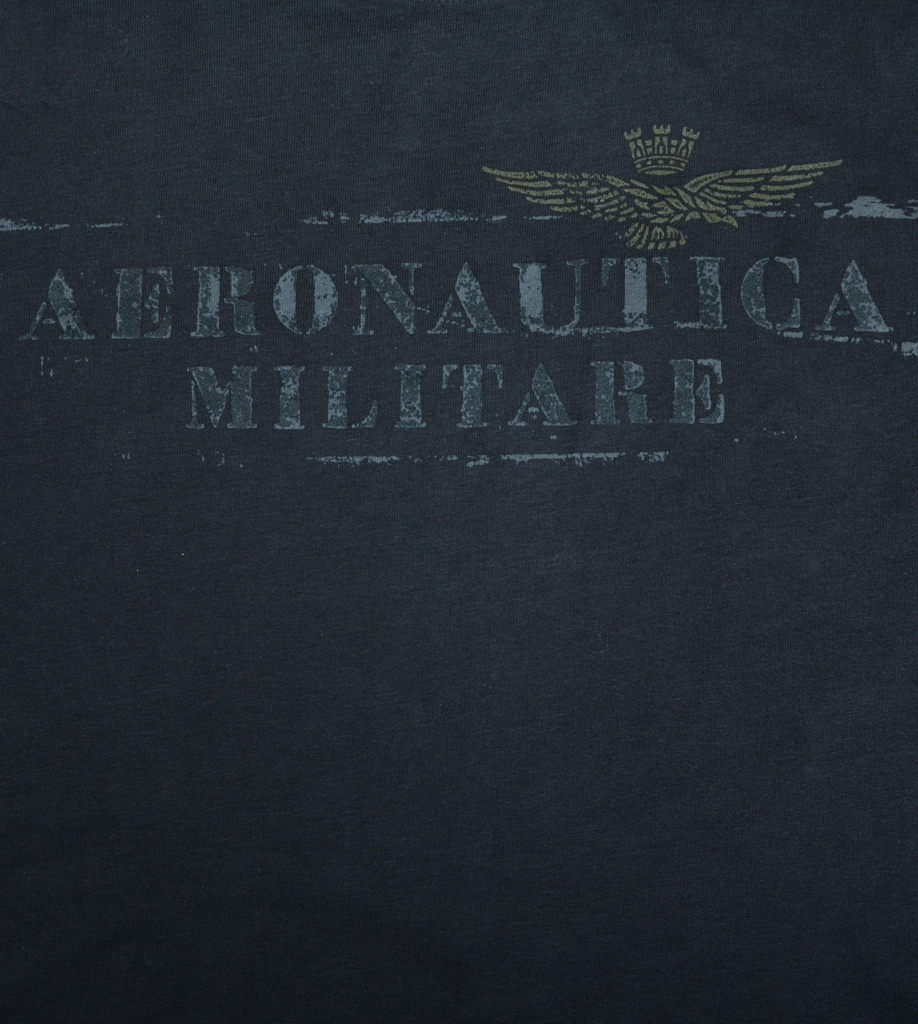 Лонгслив AERONAUTICA MILITARE antracite (TS 1422)