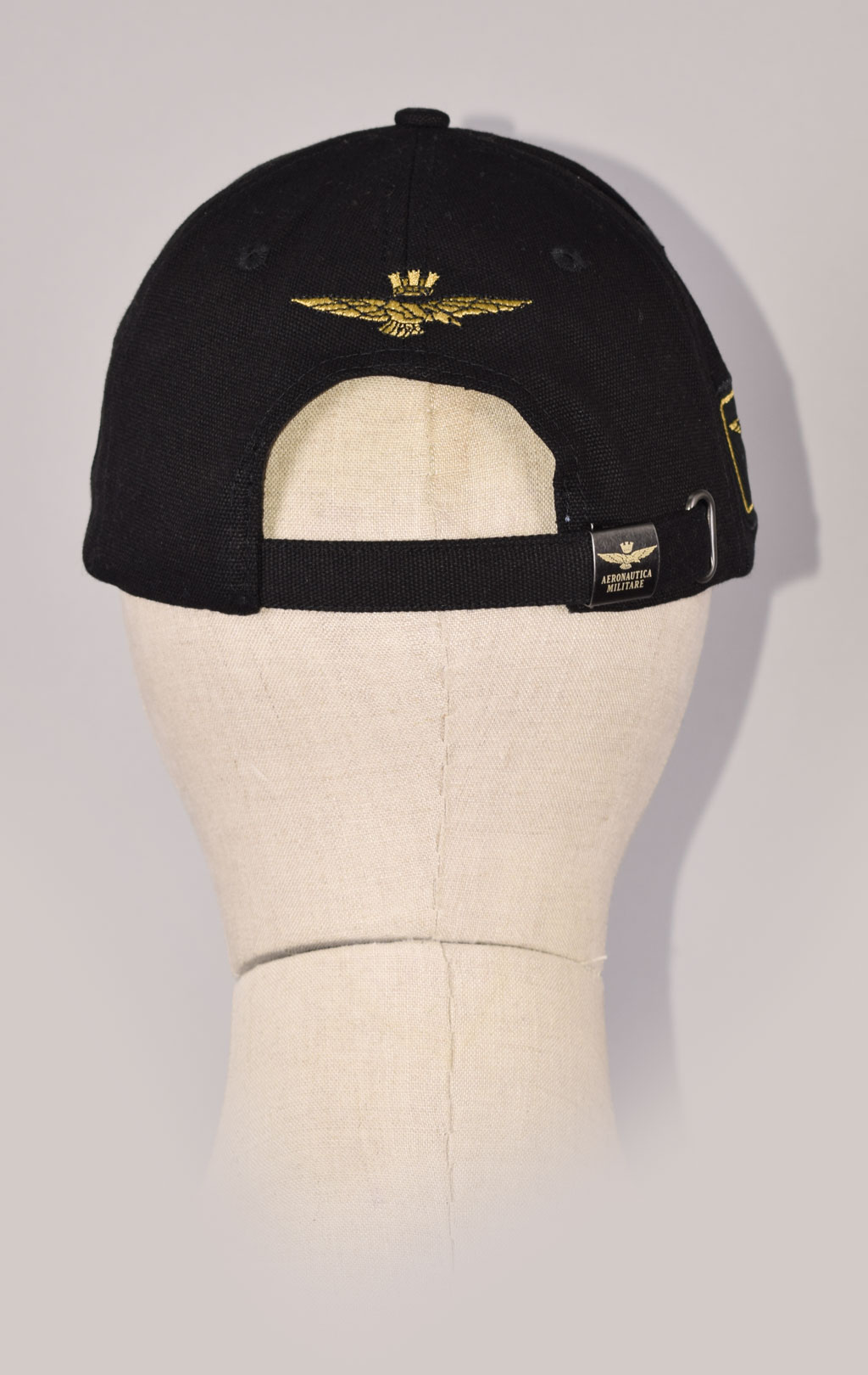 Бейсболка AERONAUTICA MILITARE FW 23/24/CN jet black (HA 1150) 