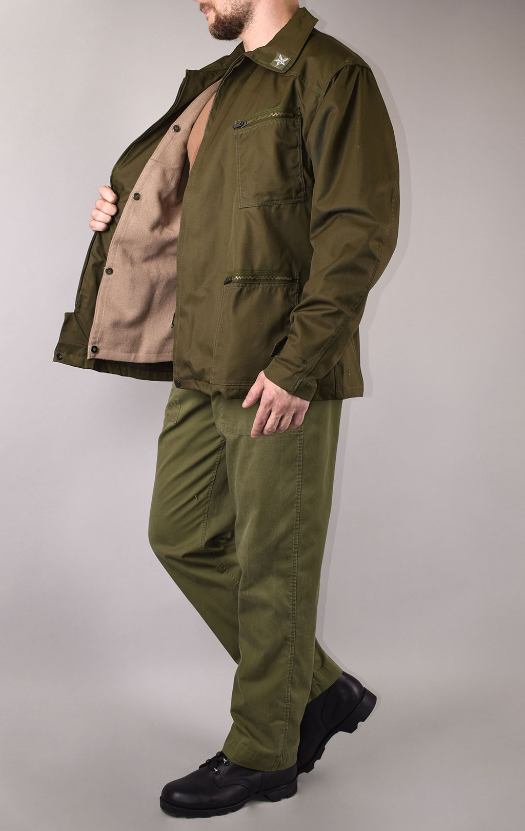 Куртка SARTORIA MILITARE утеплённая olive Италия