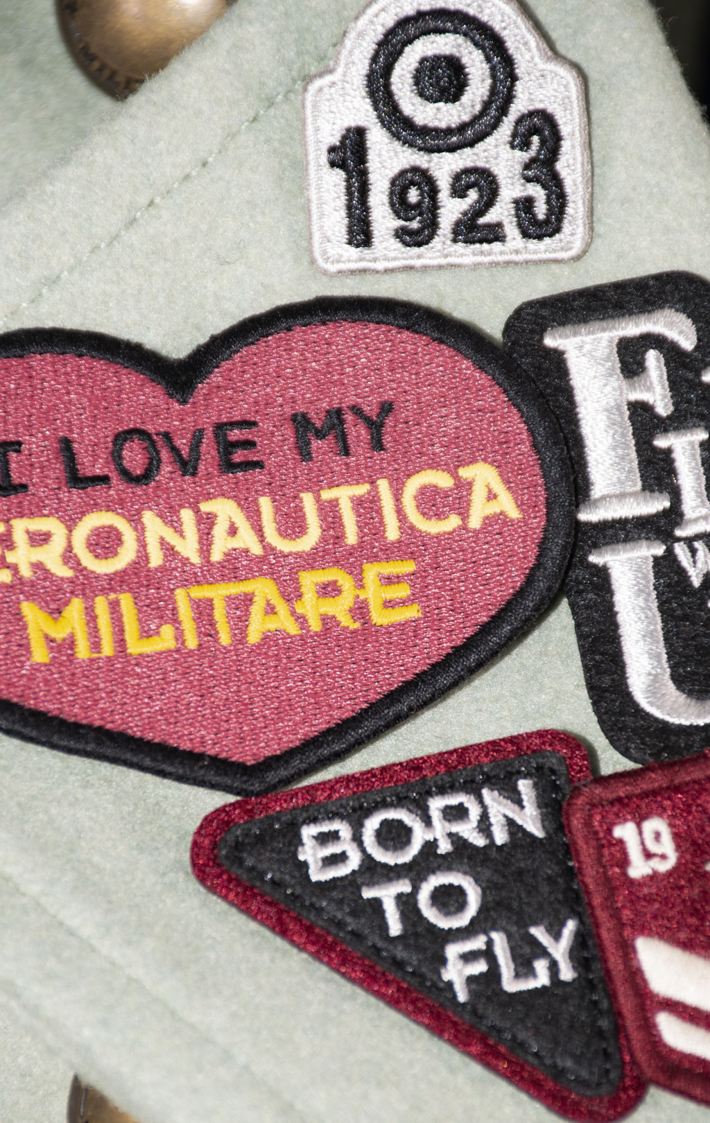 Женское пальто AERONAUTICA MILITARE FW 24/25/CN verde the (AB 2971) 