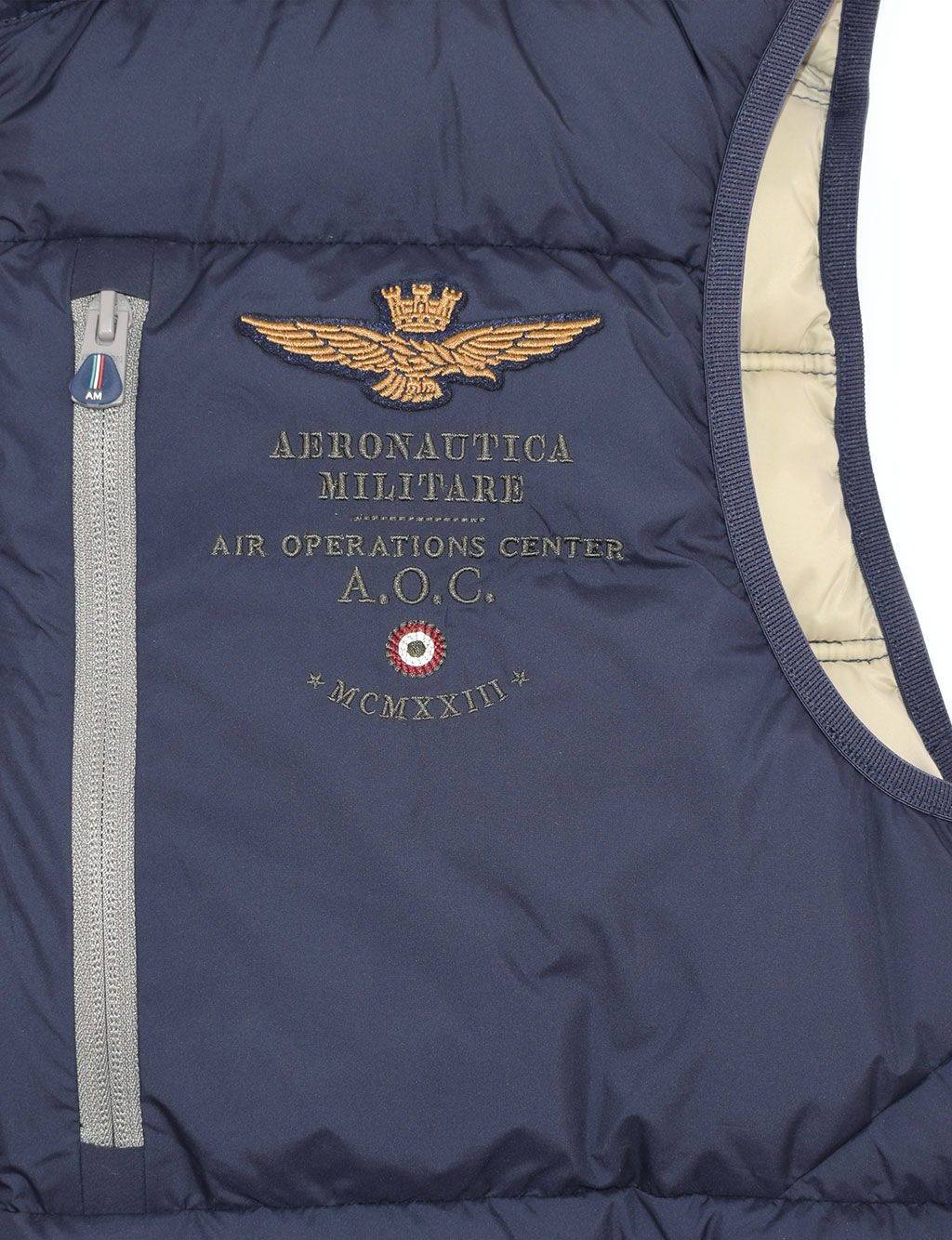 Жилет AERONAUTICA MILITARE FW 19/20 blue navy (AB 1685) 