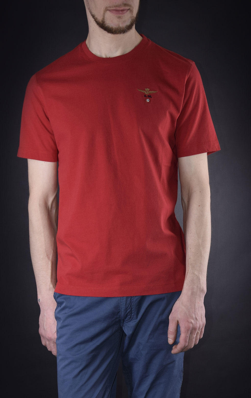 Футболка AERONAUTICA MILITARE rosso sport (TS 1580) 