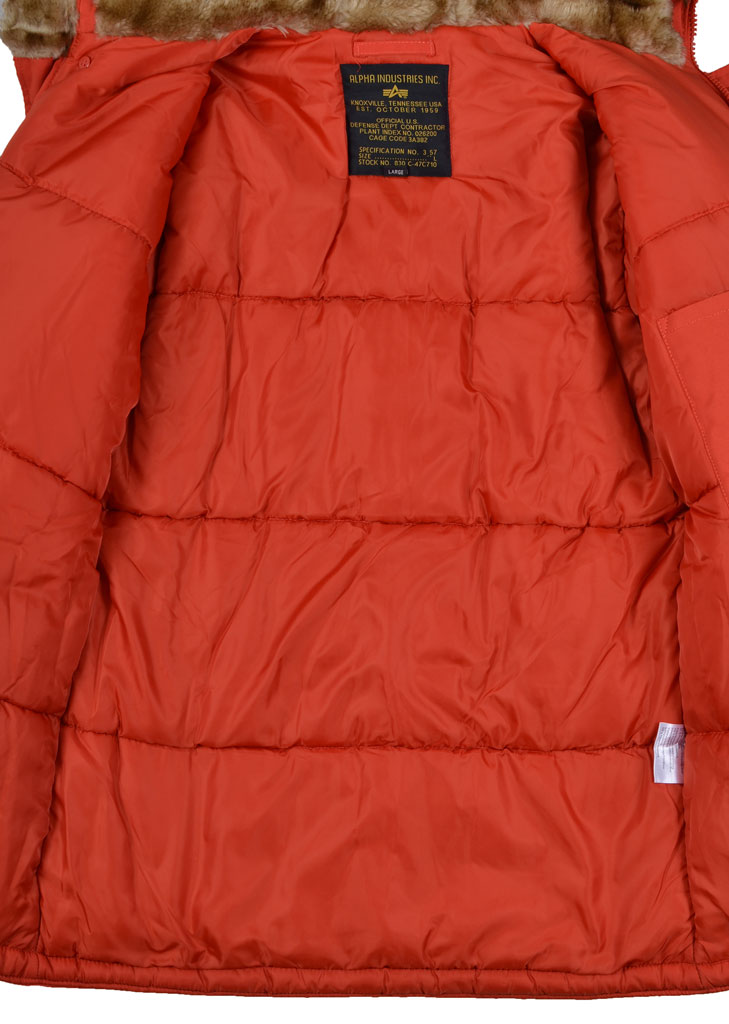 Аляска ALPHA INDUSTRIES POLAR red 