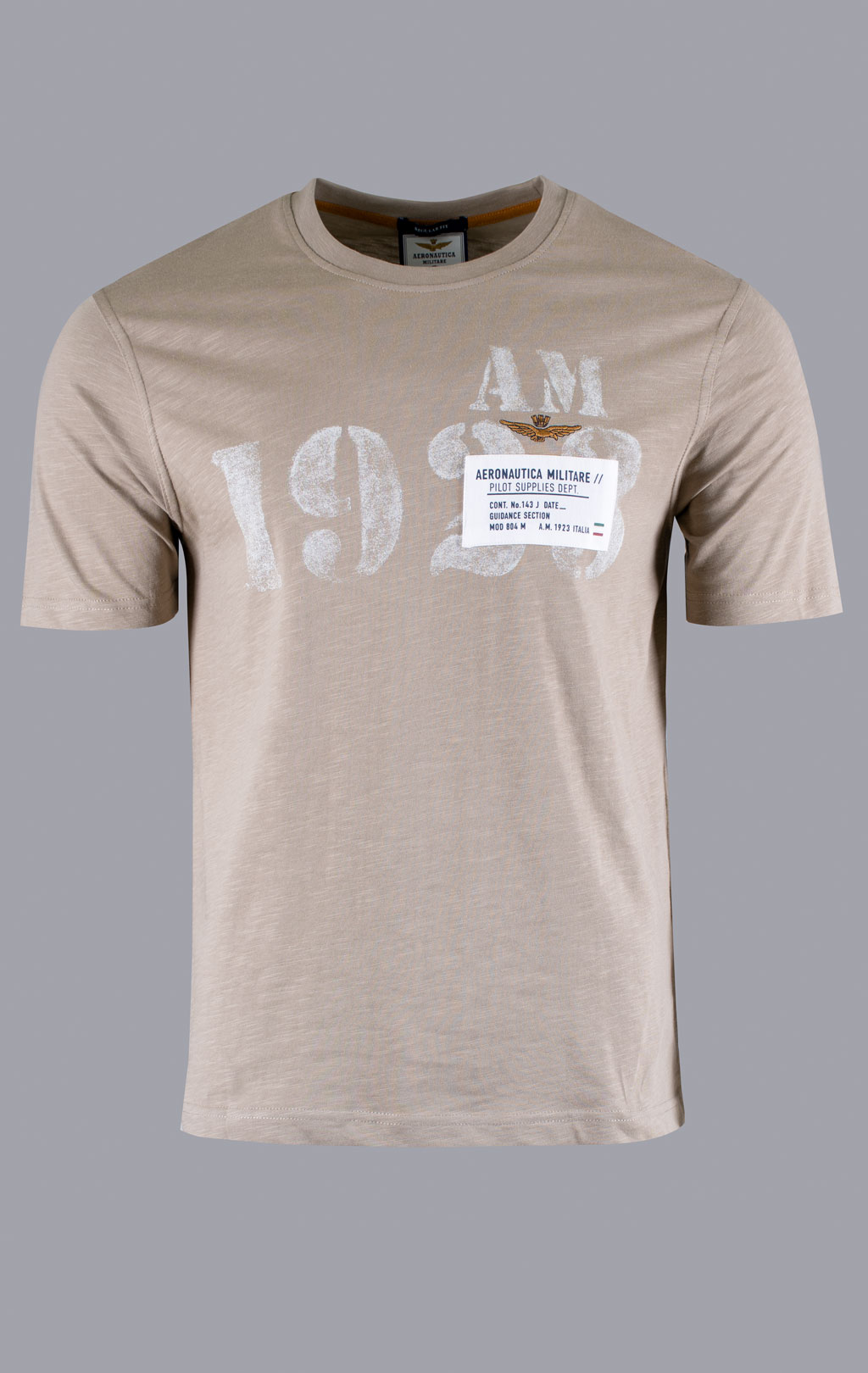 Футболка AERONAUTICA MILITARE big size SS 26/BD winter twig (TS 2524) 