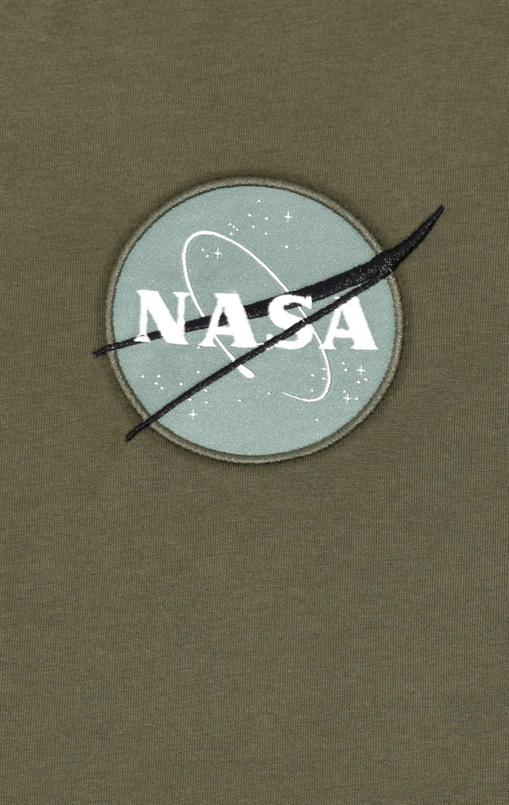 Футболка ALPHA INDUSTRIES NASA SPACE SHUTTLE T dark green 