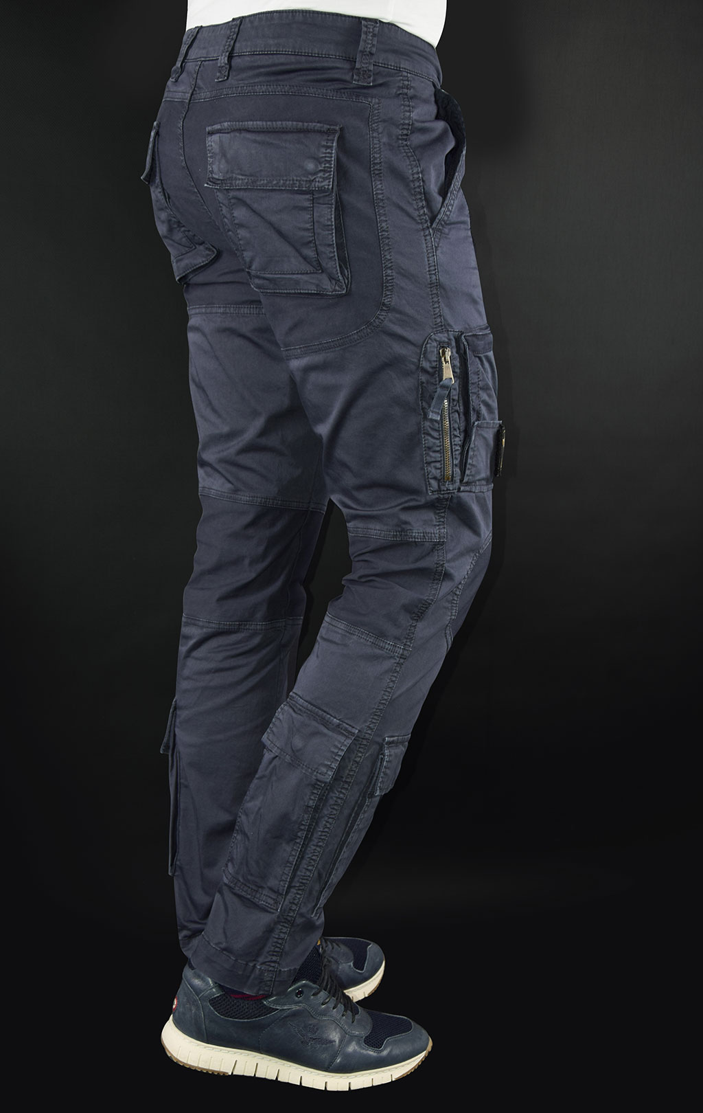 Брюки-карго AERONAUTICA MILITARE blue navy (PA 1284) 