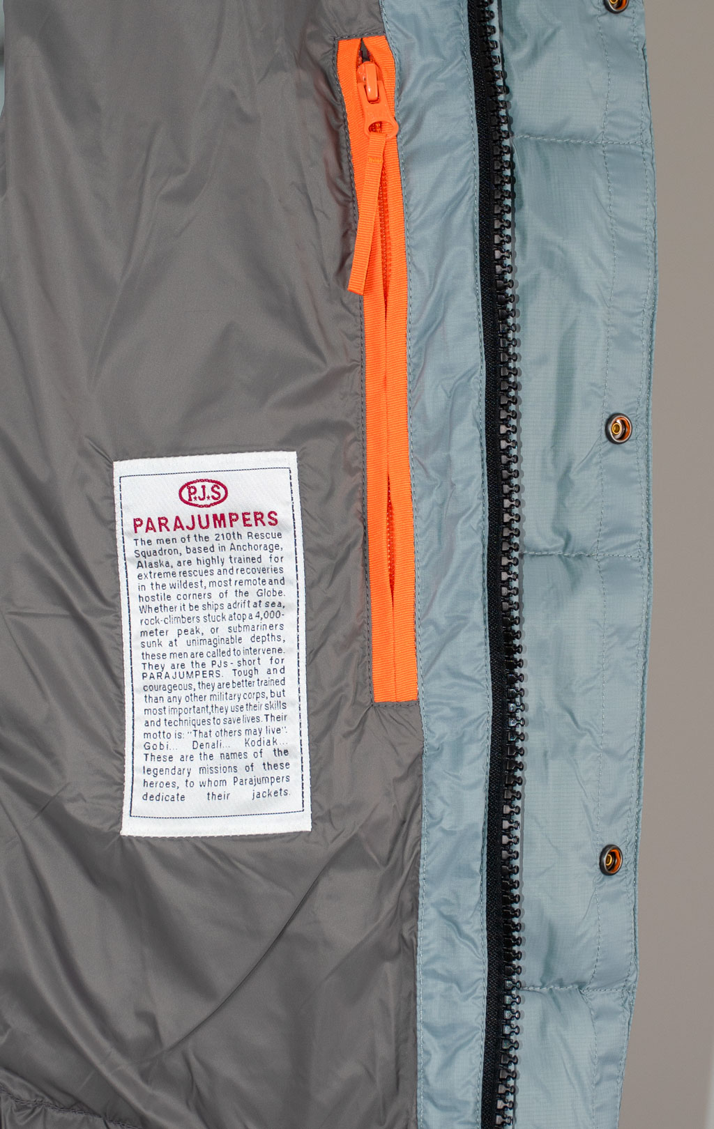 Куртка-пуховик PARAJUMPERS CLOUD FW 25/26 puritan grey 