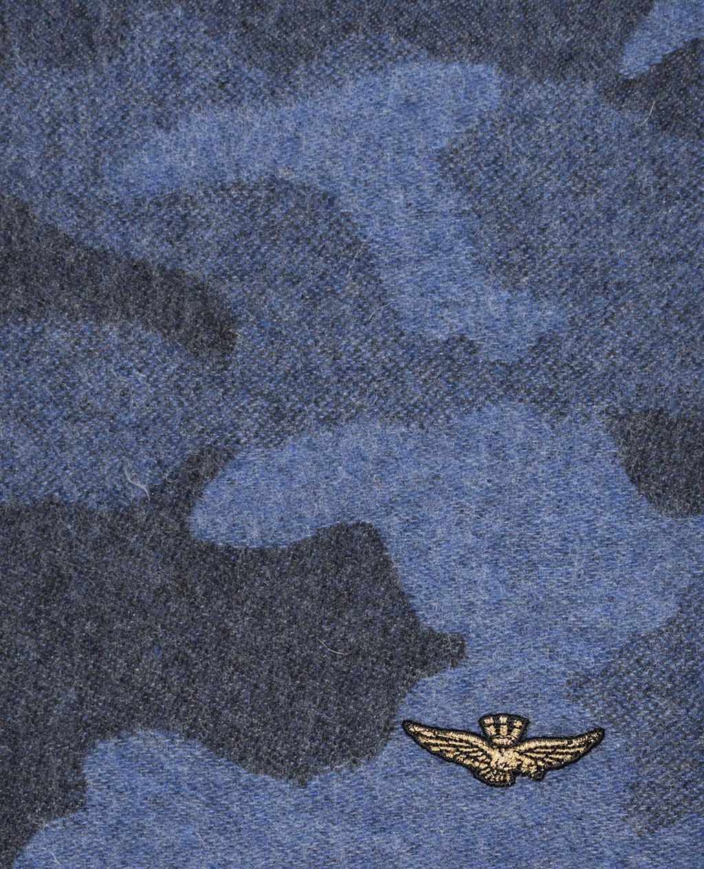 Шарф AERONAUTICA MILITARE FW 19/20 camouflage blue (SH 1087) 