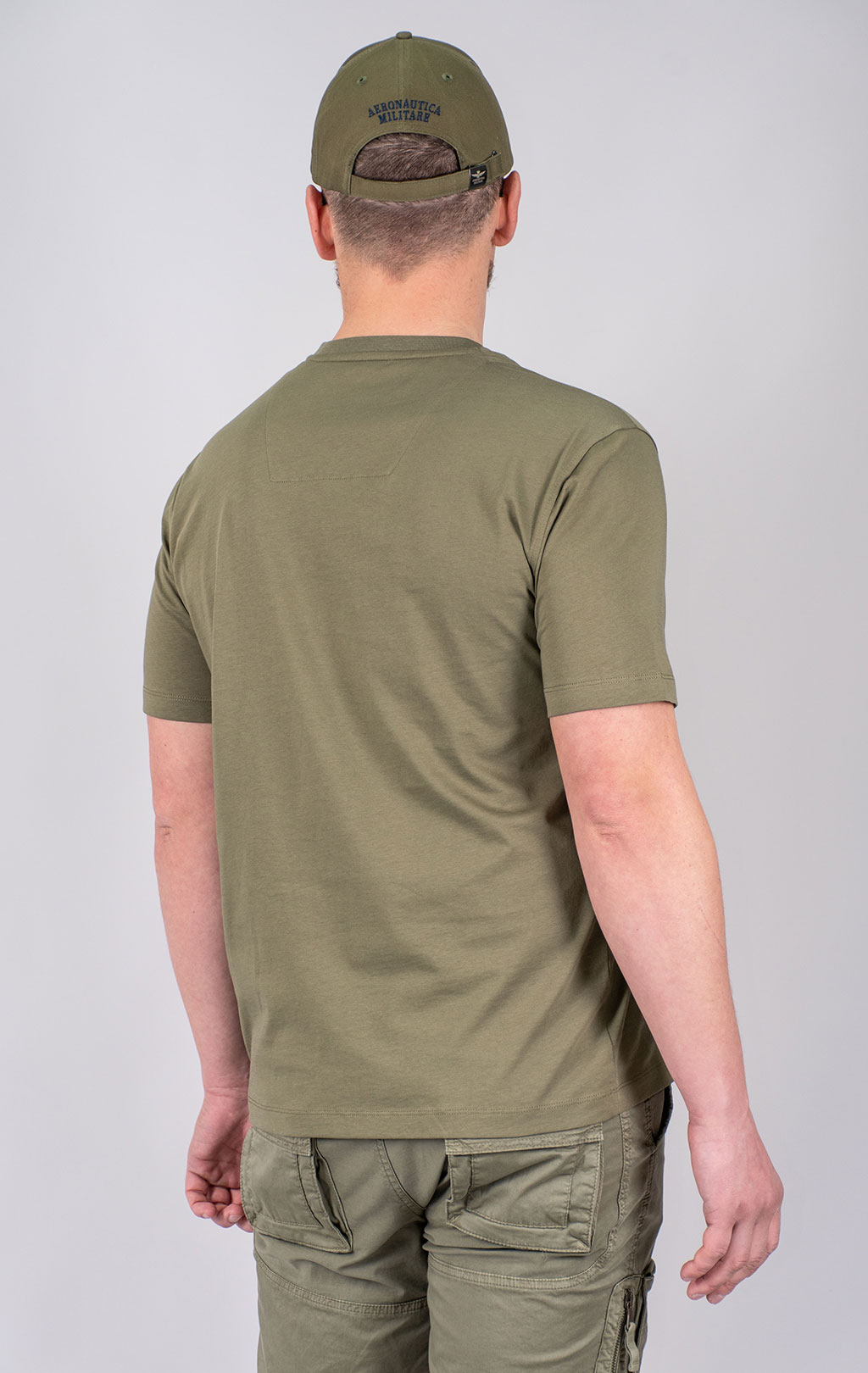 Футболка AERONAUTICA MILITARE SS 25 m/TR green (TS 1580) 