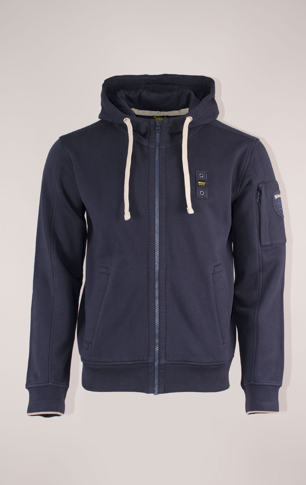Толстовка BLAUER CARDINTON FW 24/25 blue (FO2150) 
