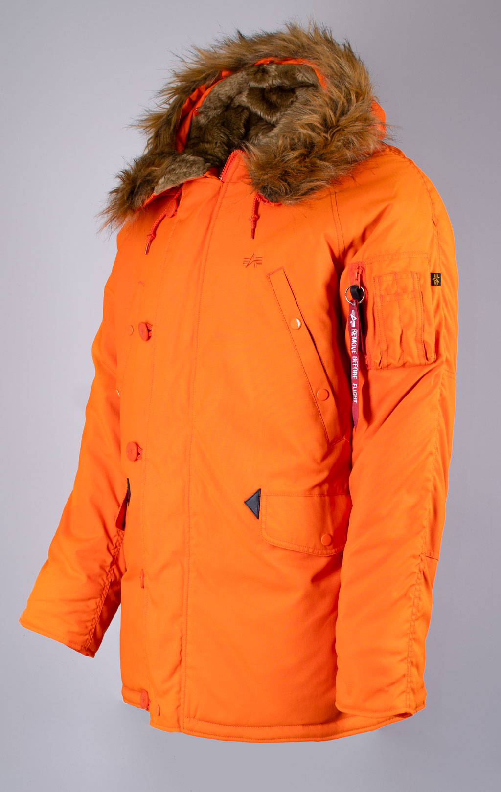 Аляска ALPHA INDUSTRIES EXPLORER flame orange 