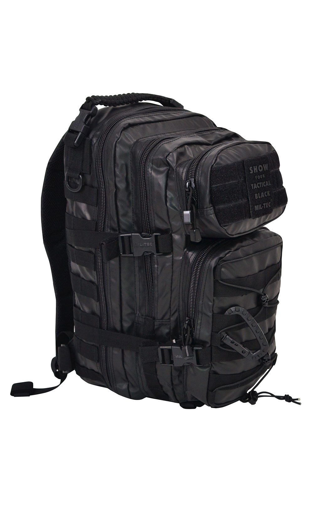 Рюкзак тактический Mil-Tec ASSAULT ПВХ large(35L) black 