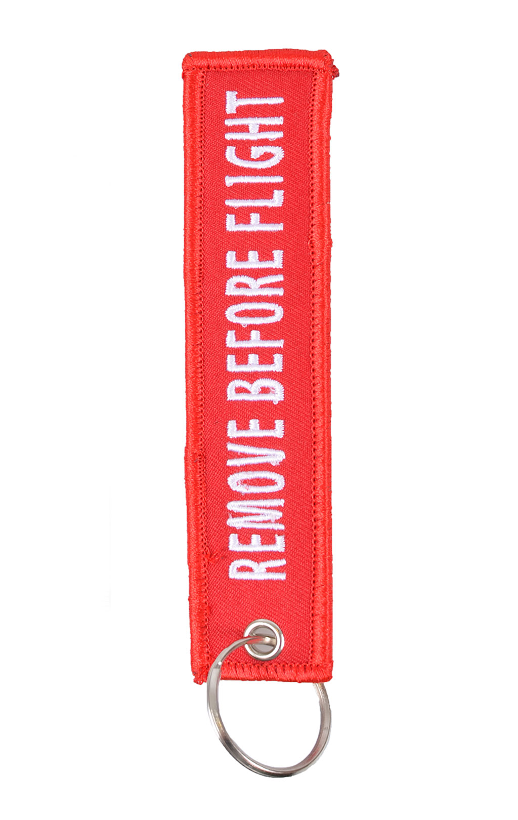 Лента для ключей Fostex 2-х сторонняя REMOVE BEFORE FLIGHT red 