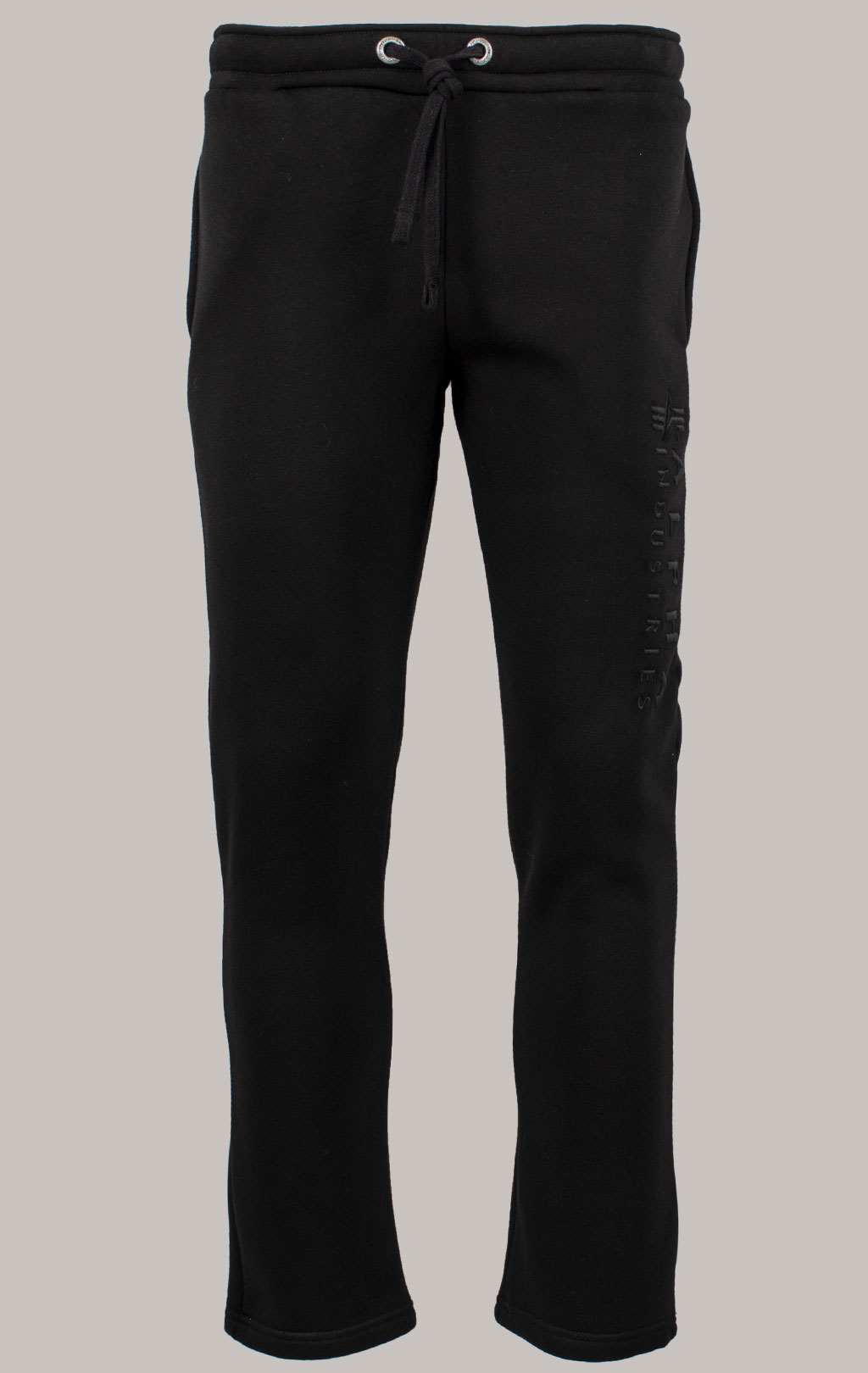 Брюки спортивные джоггеры ALPHA INDUSTRIES EMB JOGGER black 