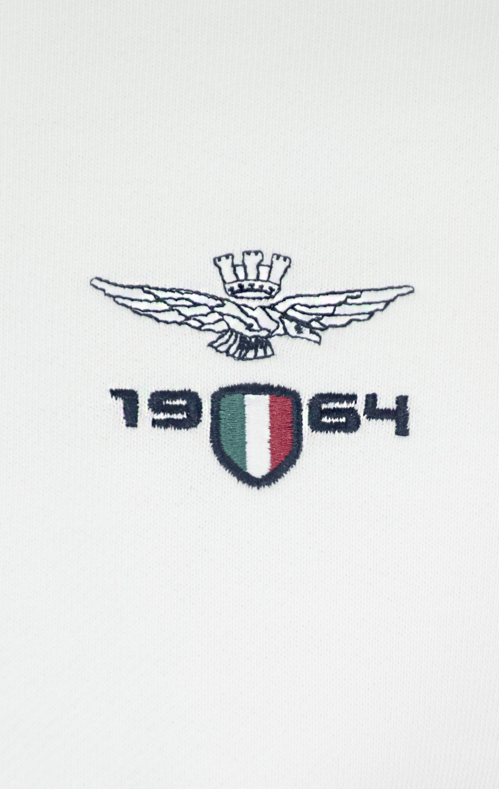 Олимпийка AERONAUTICA MILITARE SS 25 m/TR off white (FE 1986) 