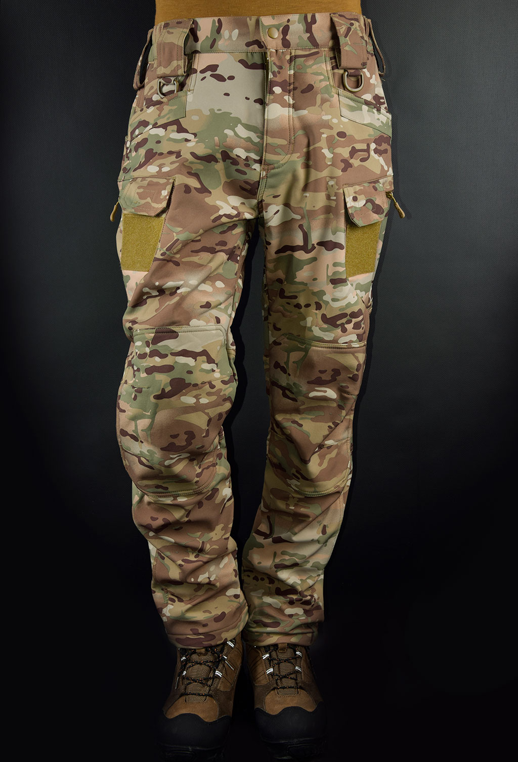 Брюки тактические Mil-Tec ASSAULT Soft Shell multicam 