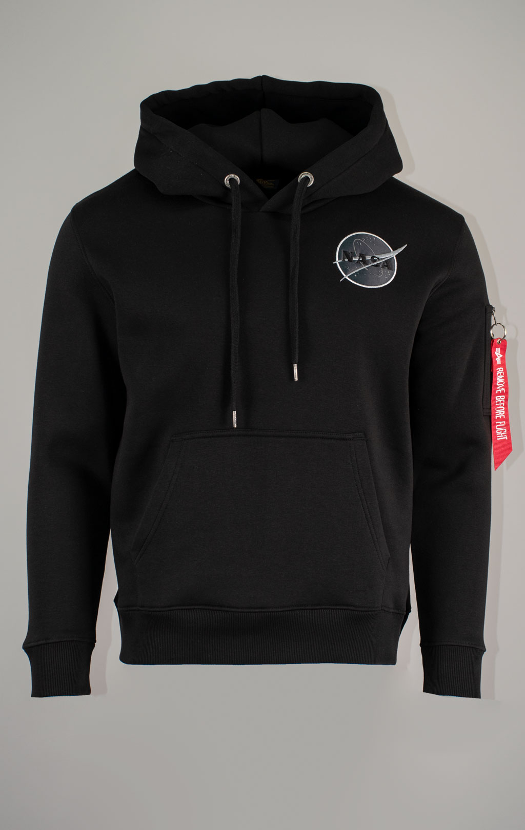 Толстовка ALPHA INDUSTRIES DARK SIDE HOODY black/reflective 