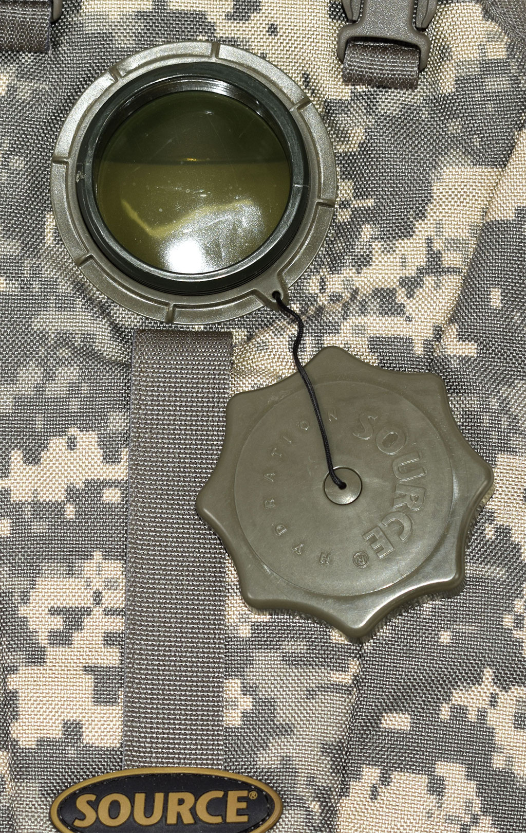 Питьевая система армейская Source горловина снаружи, 2,5L acu