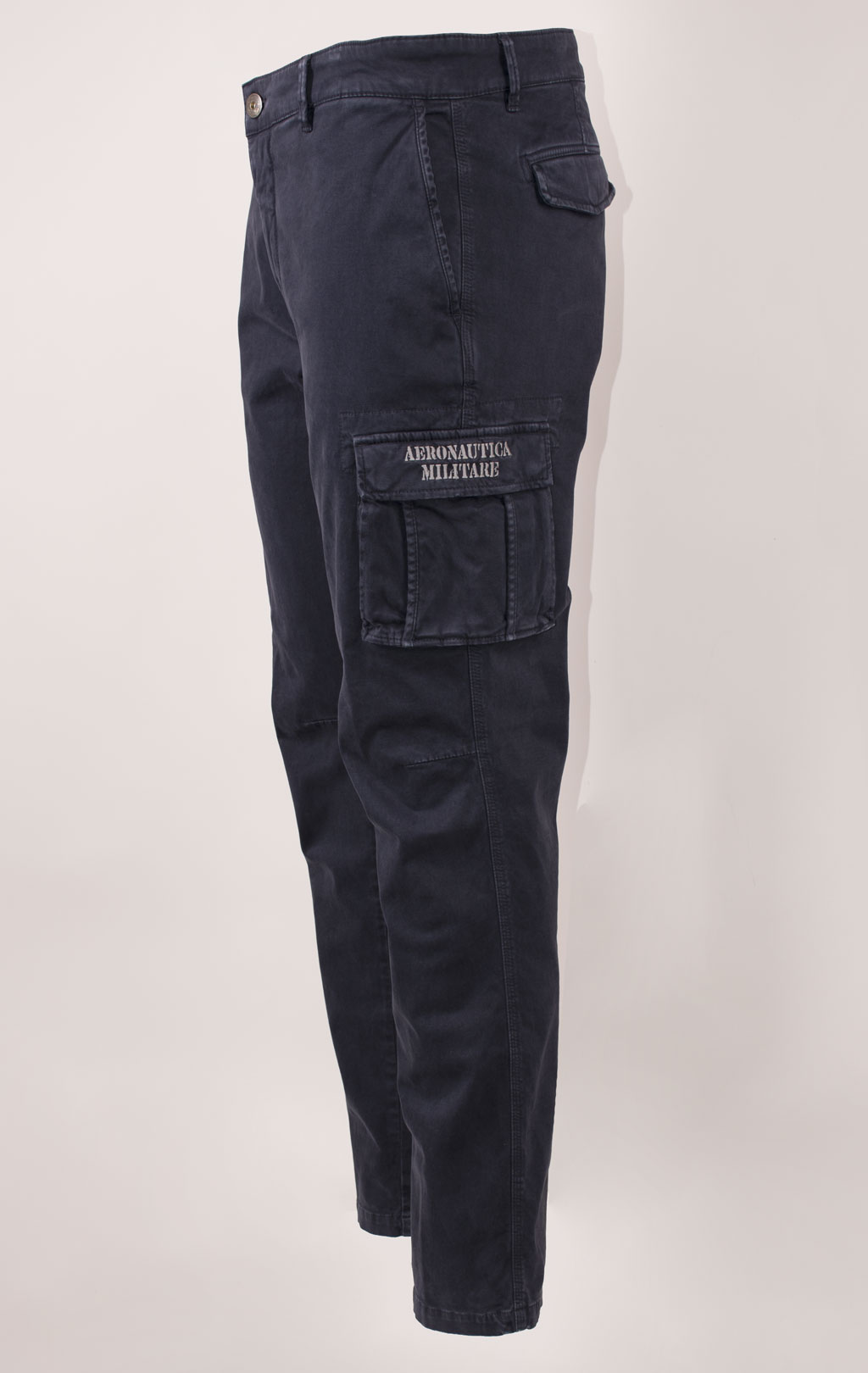 Брюки-карго AERONAUTICA MILITARE big size плотные FW 24/25/AL dark blue (PA 1329) 