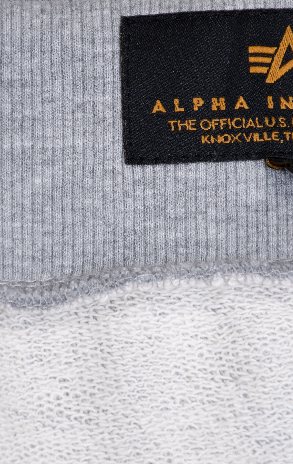 Брюки спортивные джоггеры ALPHA INDUSTRIES BIG LETTERS JOGGER grey heather 