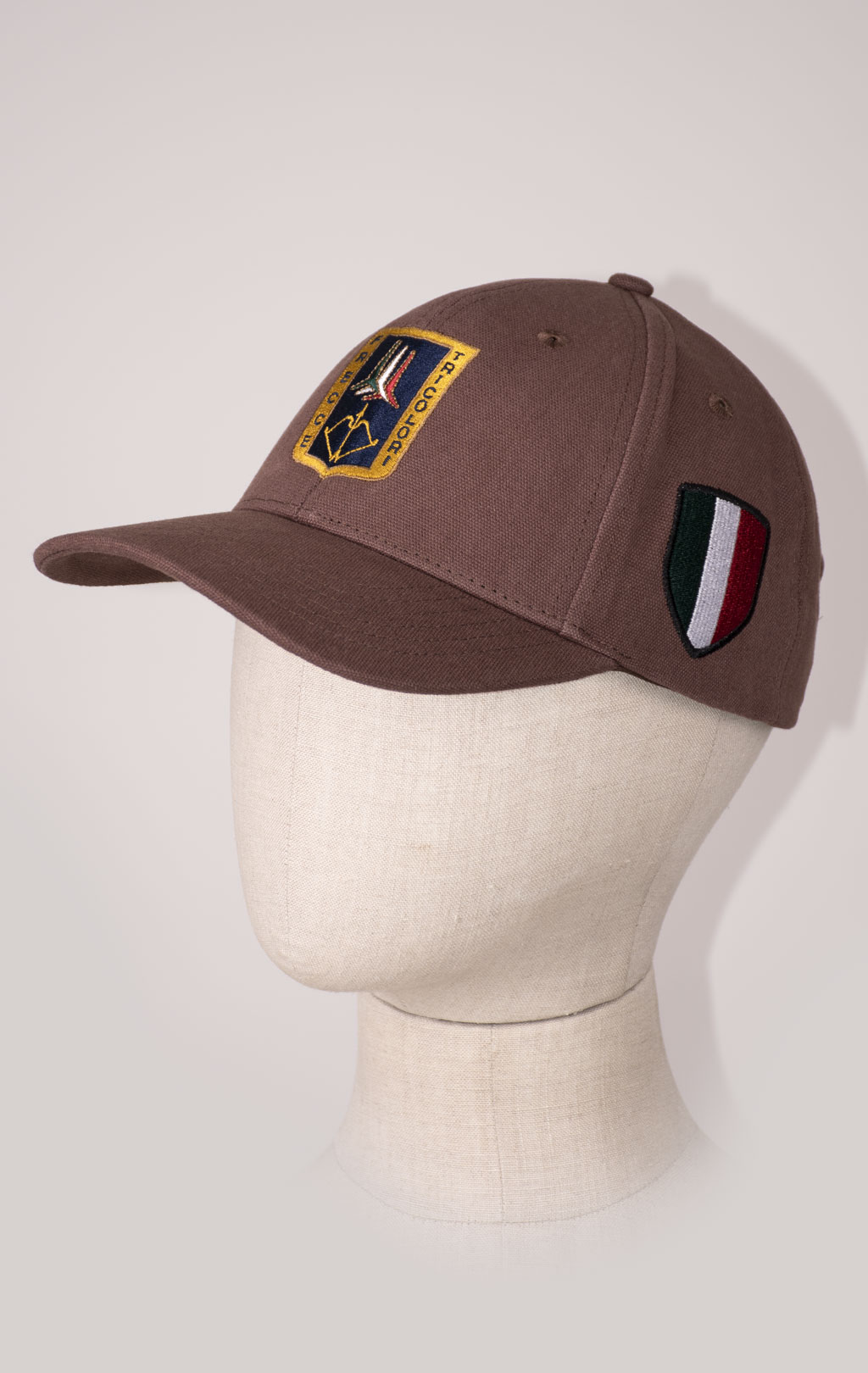 Бейсболка AERONAUTICA MILITARE SS 24/CN chocolate (HA 1150) 