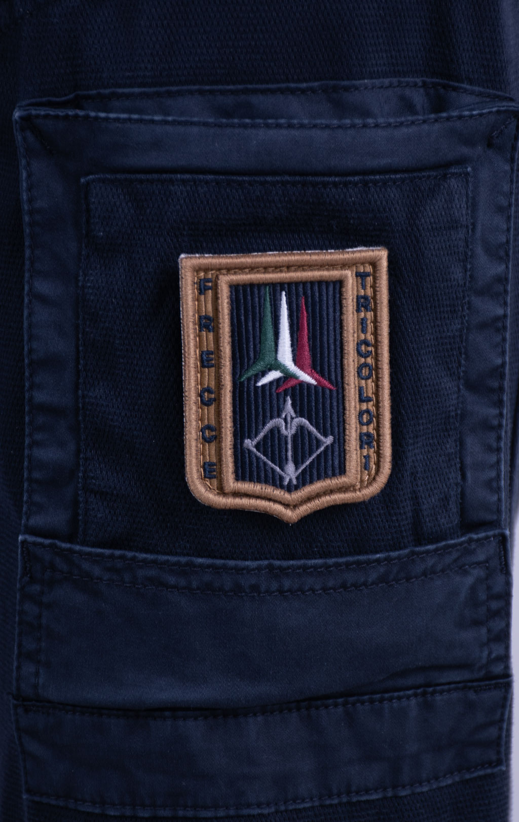 Брюки-карго AERONAUTICA MILITARE ANTI-G плотные FW 26/27/AL blue navy (PA 1664) 