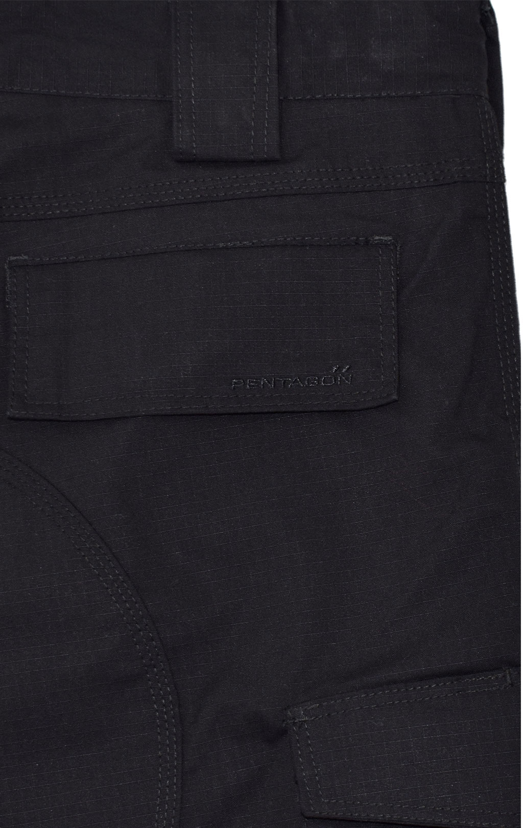 Брюки тактические Pentagon RANGER 2.0 big size хлопок35%/полиэстер65% Rip-Stop stretch black 05007 