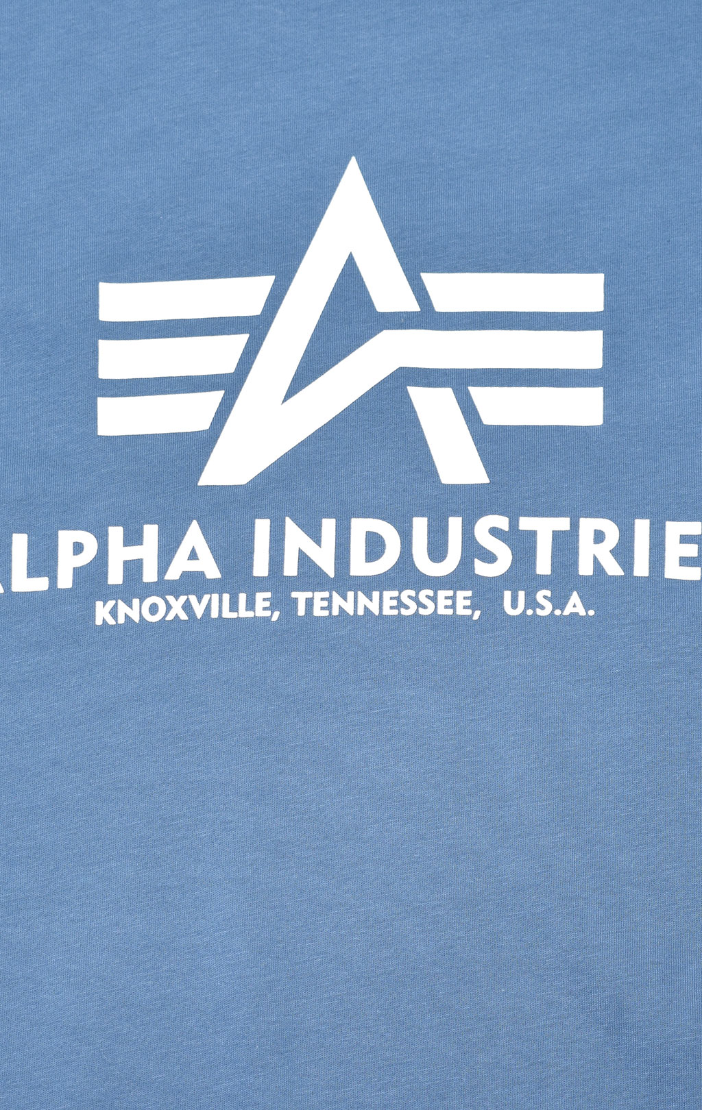 Футболка ALPHA INDUSTRIES BASIC T big size airforce blue 