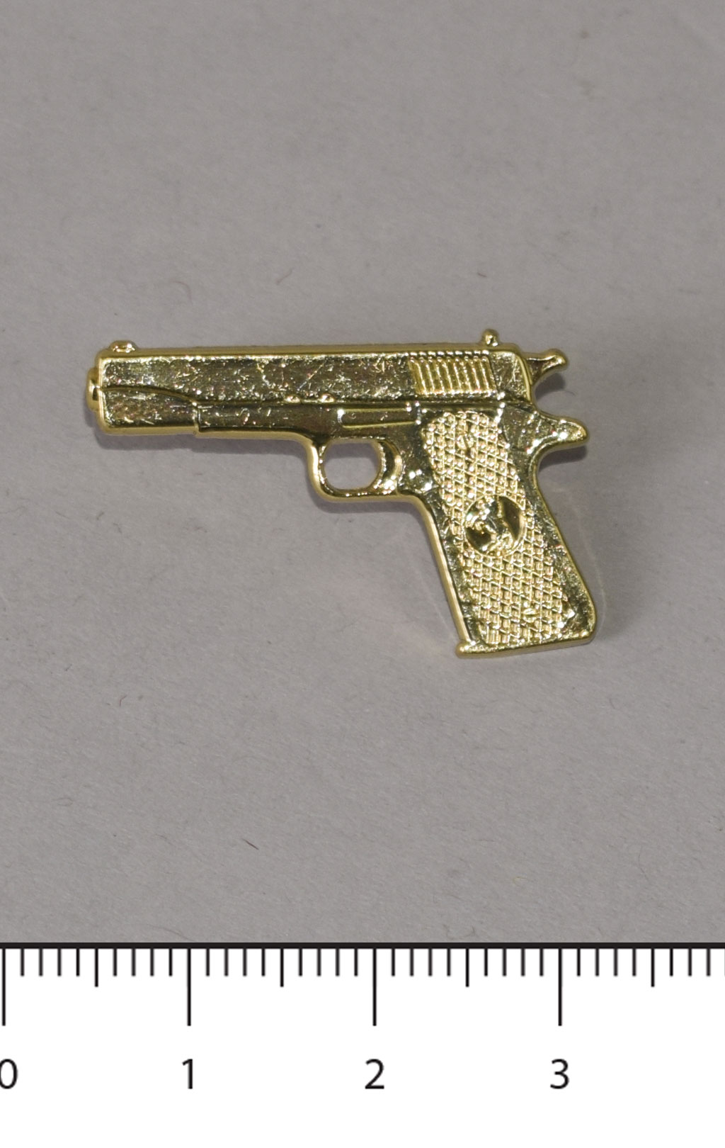 Знак Pistol 45 cal. gold (P14778) 