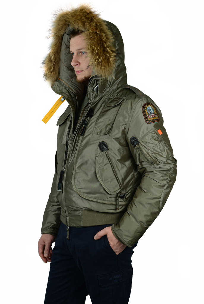 Аляска-пуховик PARAJUMPERS GOBI sage 