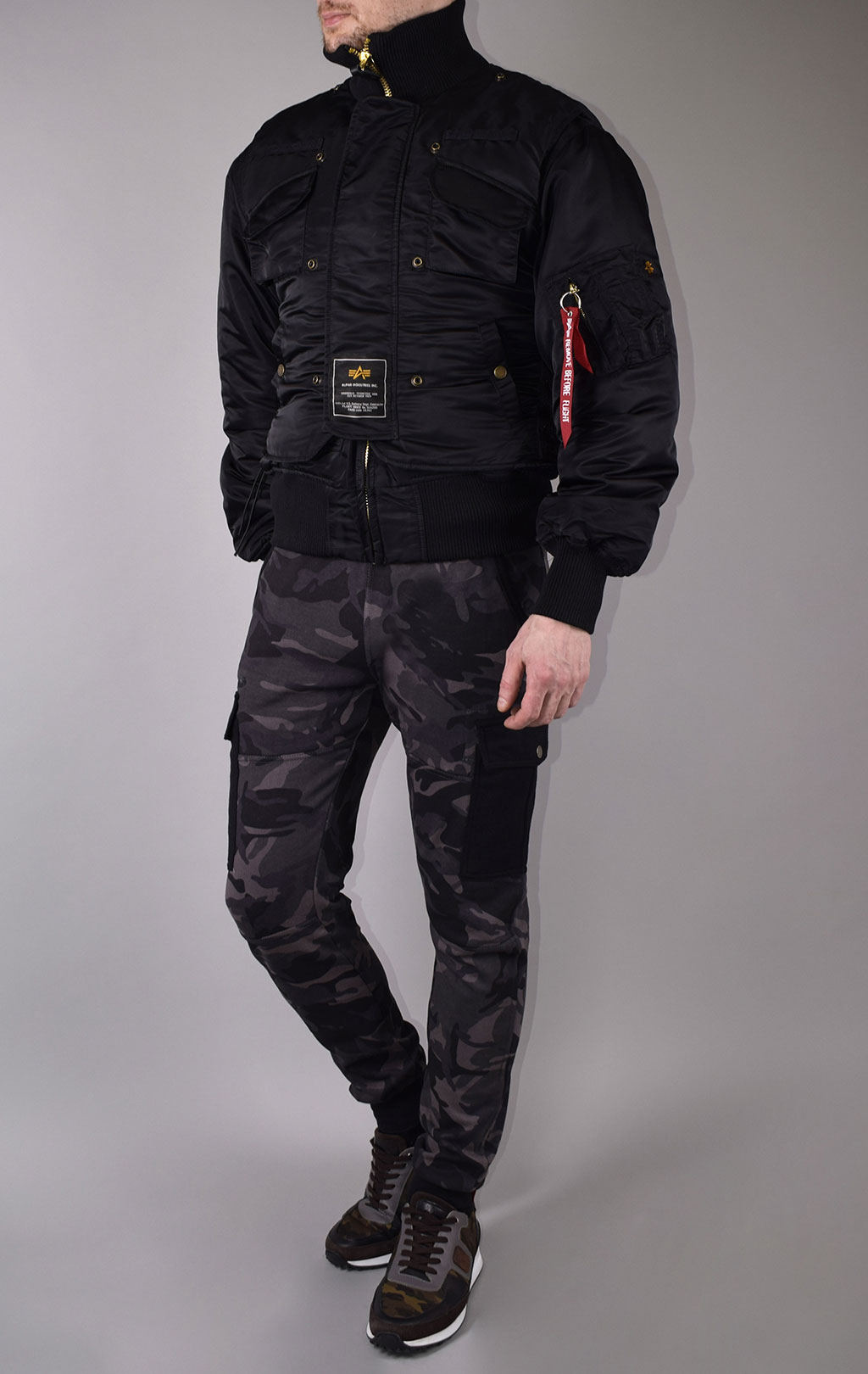 Куртка ALPHA INDUSTRIES X-Force black 