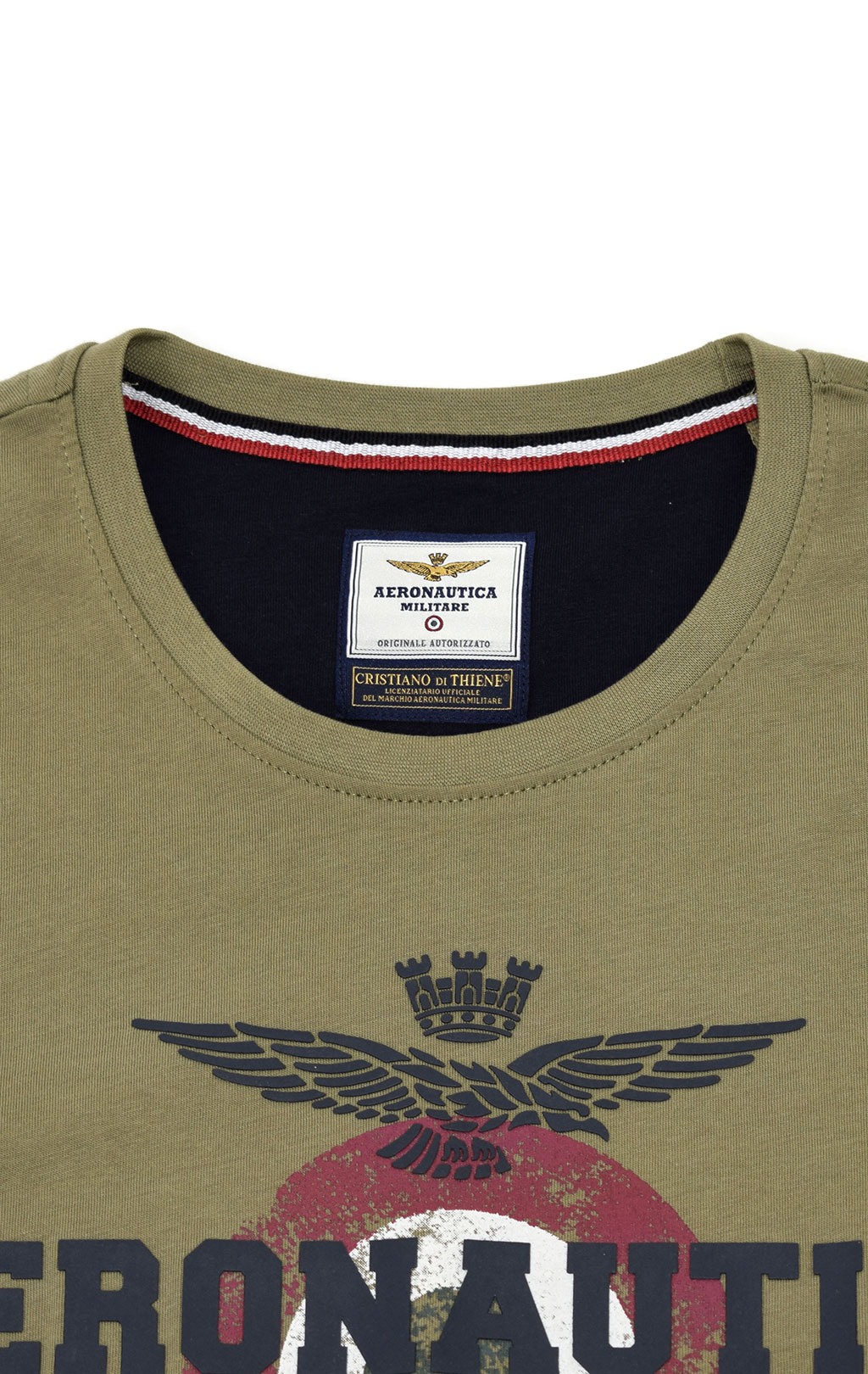 Футболка AERONAUTICA MILITARE SS 21/IN green (TS 1843) 