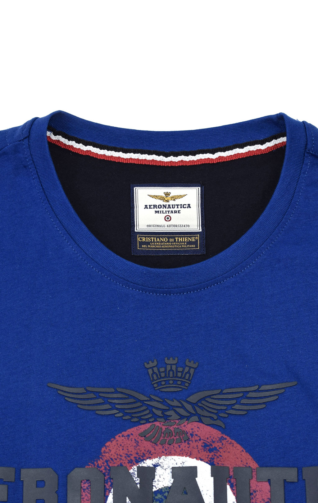 Футболка AERONAUTICA MILITARE SS 21/IN royal (TS 1843) 