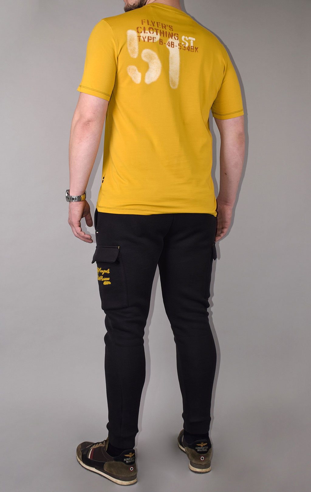 Футболка AERONAUTICA MILITARE FW 20/21/TR giallo (TS 1777) 