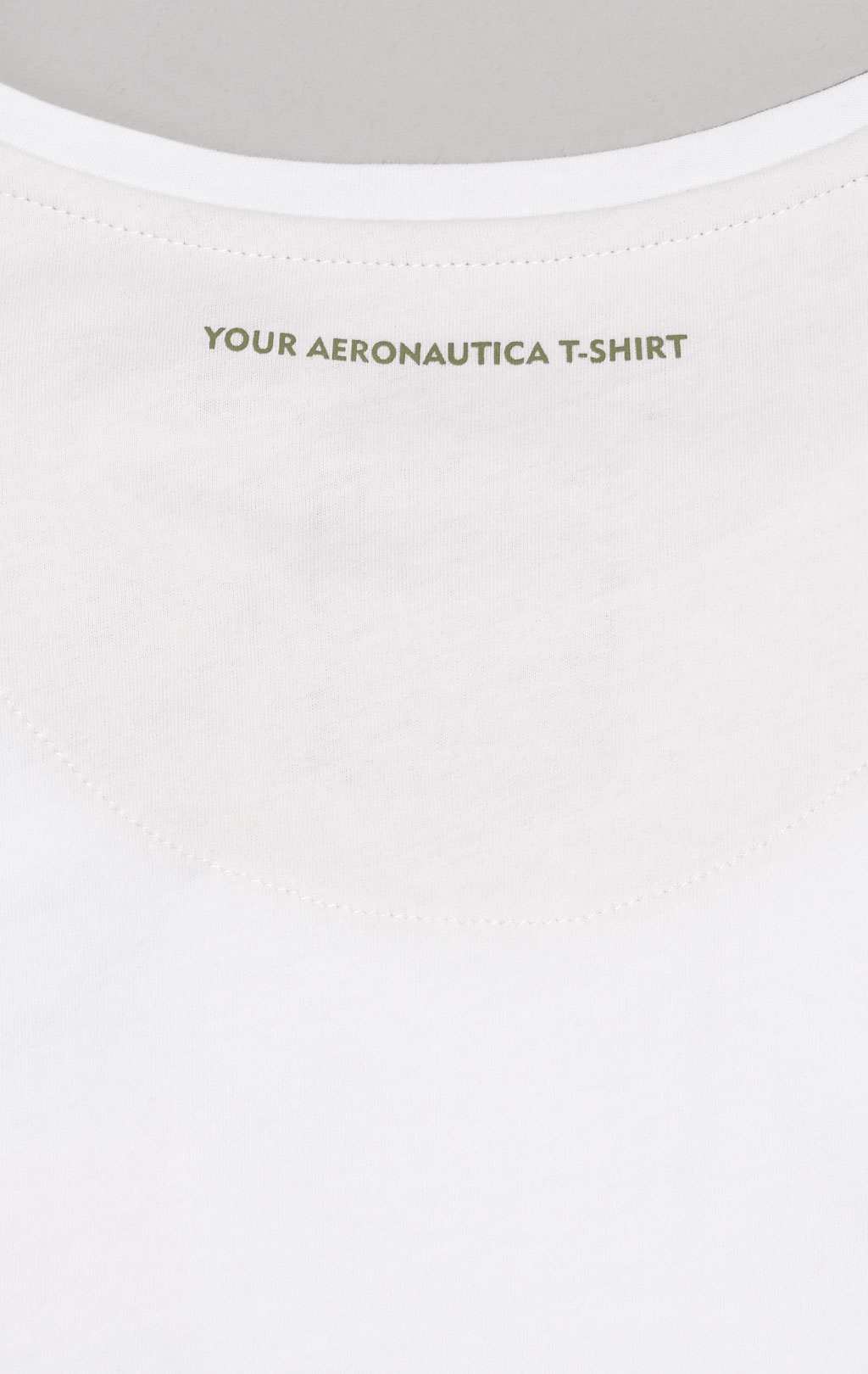 Женская футболка AERONAUTICA MILITARE SS 23/TR bianco ottico (TS 2060) 