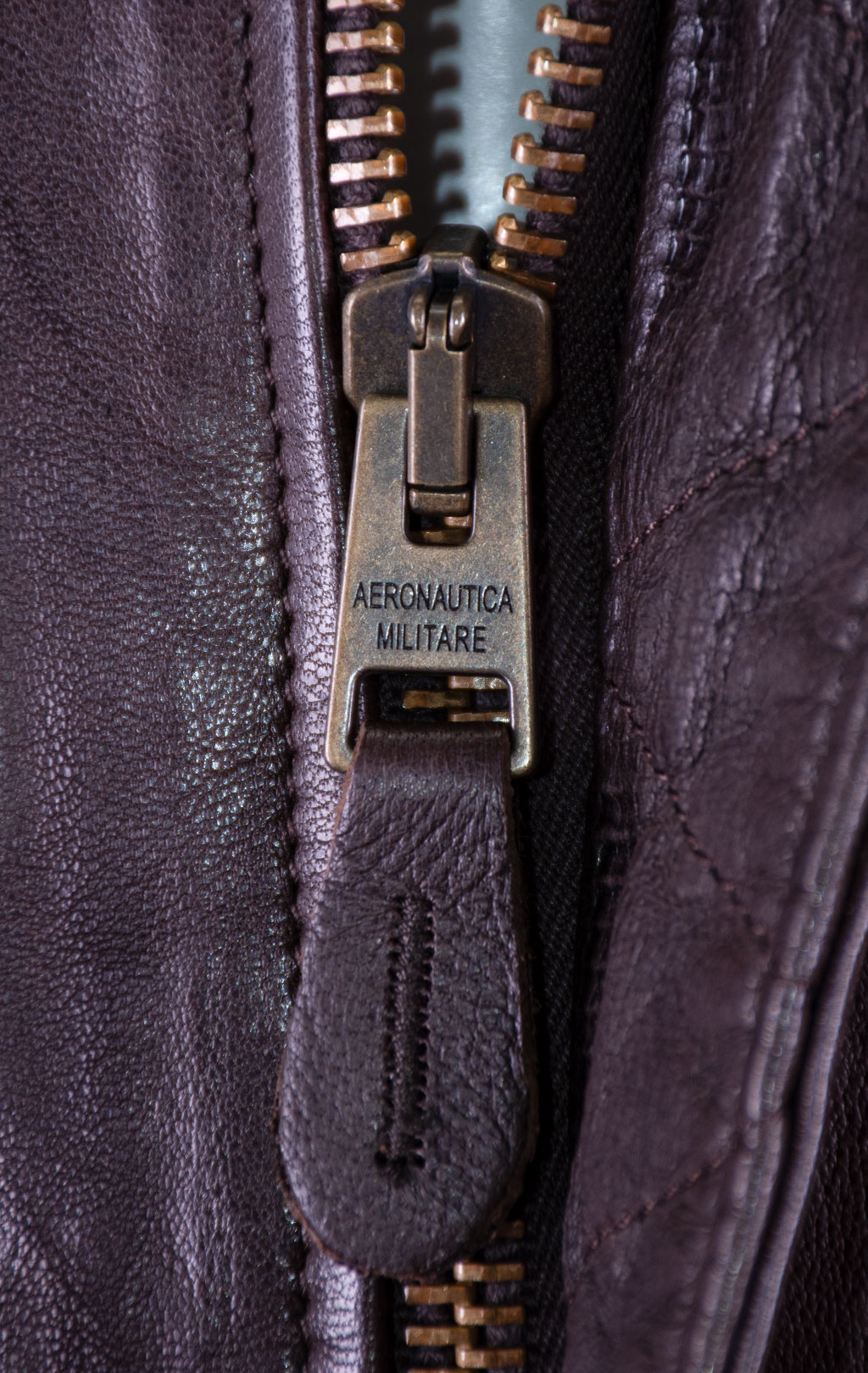 Куртка-пилот AERONAUTICA MILITARE кожа FW 26/27/IT marrone (PN 0846) 