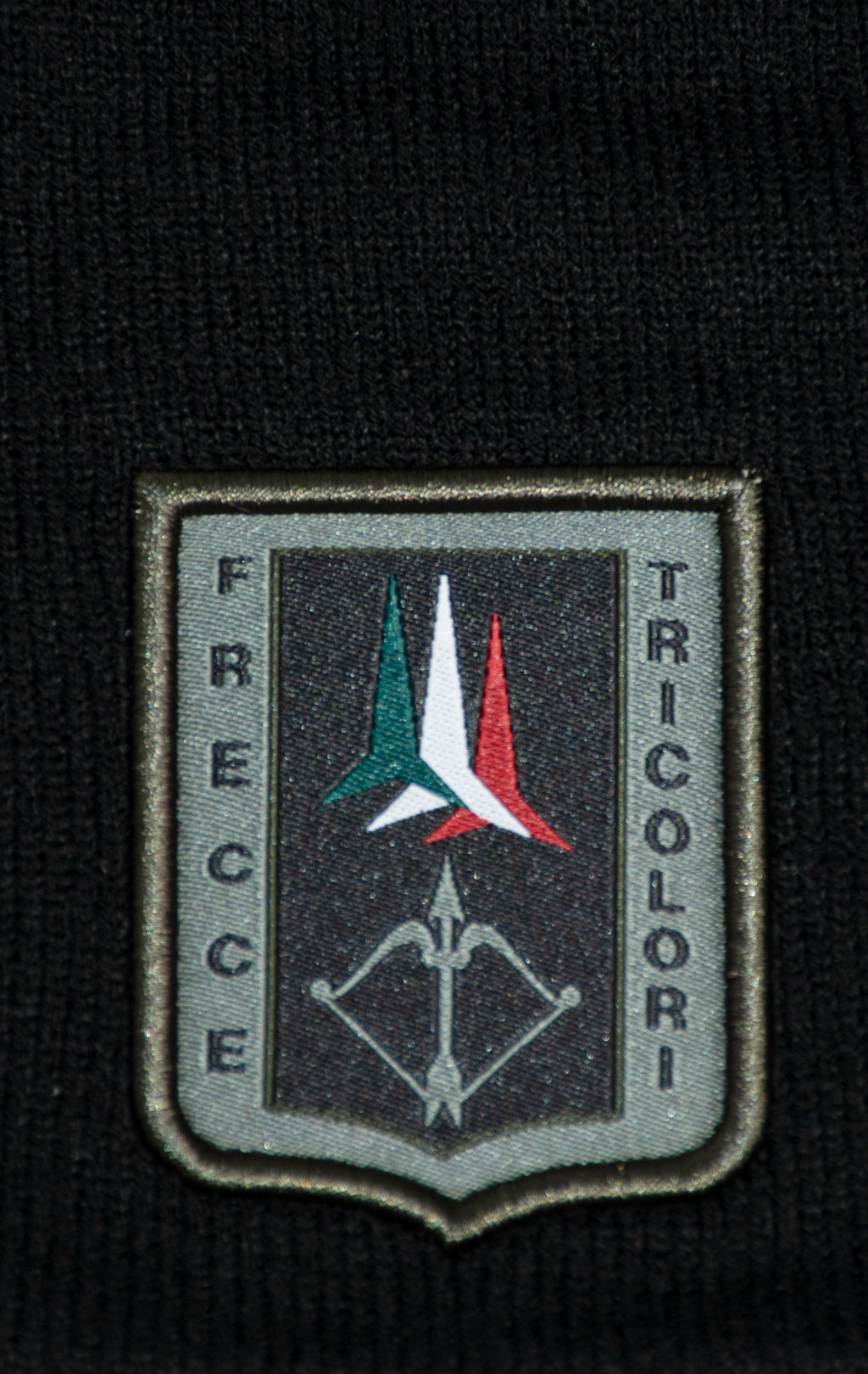 Шапка вязаная AERONAUTICA MILITARE FW 25/26/CN jet black (CU 0036) 