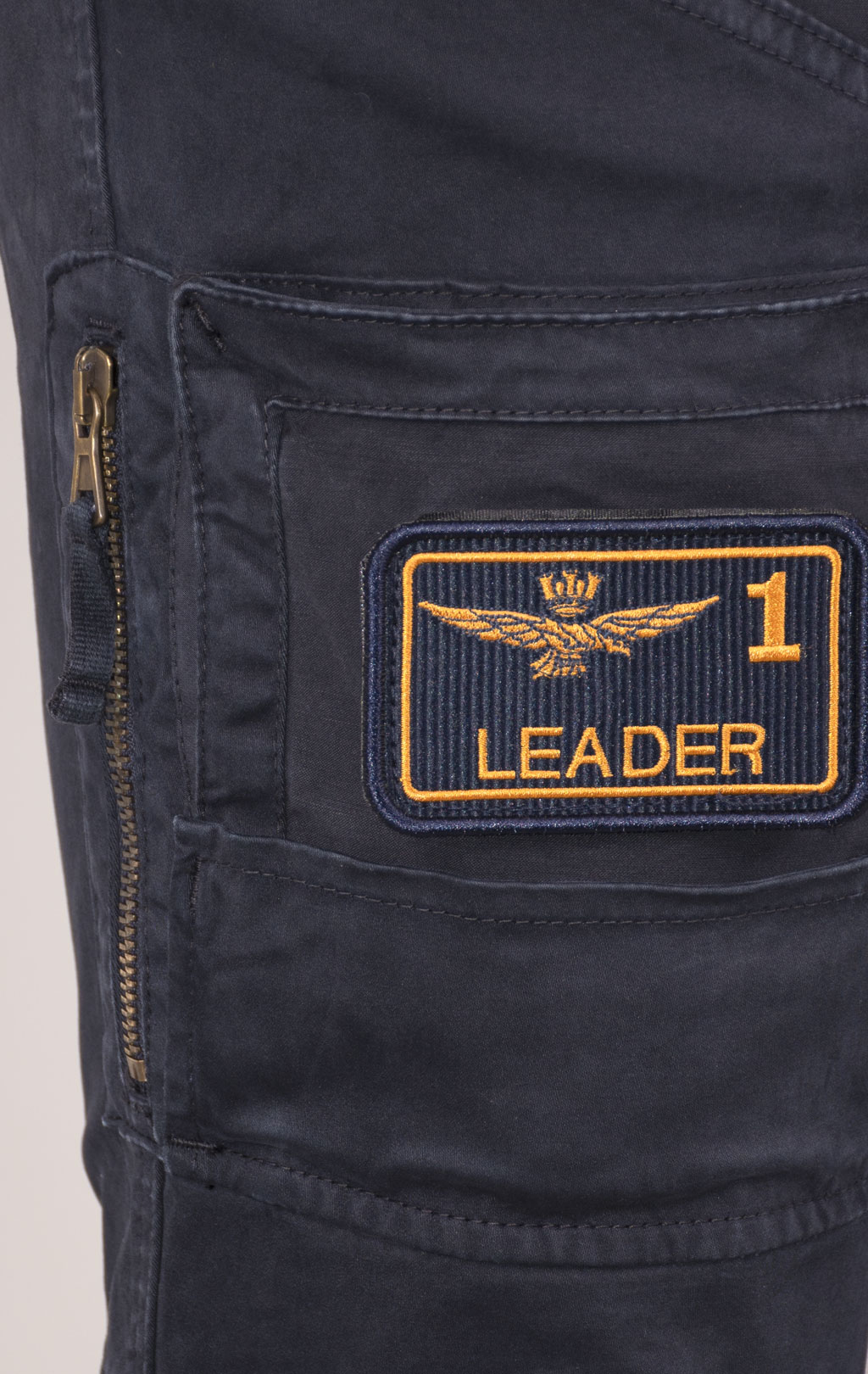 Брюки-карго AERONAUTICA MILITARE ANTI-G плотные FW 24/25/AL dark blue (PA 1557) 