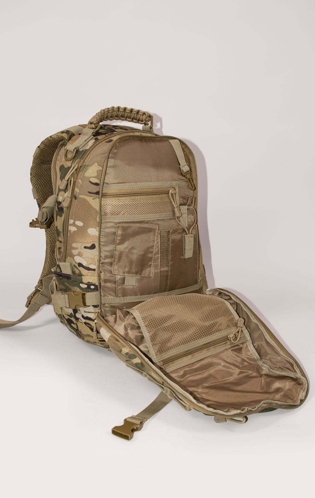 Рюкзак тактический 30L front laser cut, paracord multicam BS-544 Китай