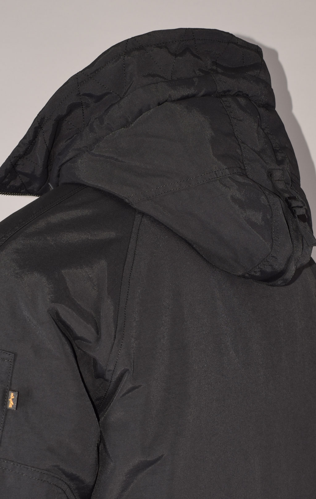 Аляска ALPHA INDUSTRIES N-3B REGULAR FIT PARKA (ALTITUDE) FW 26/27 black 